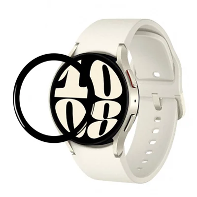 Protector de pantalla para Samsung Galaxy Watch7 44 mm / Watch6 44 mm, película de pantalla completa antiarañazos de material PMMA