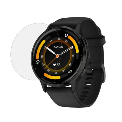 D40mm TPU Watch Screen Protector für Garmin Venu 3 45mm, HD Clear Anti-Scratch Watch Screen Film