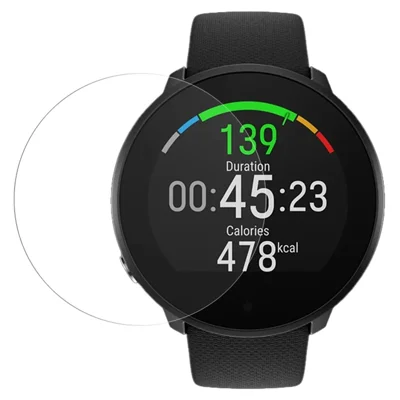 For Polar Unite Smart Watch Screen Protectors HD 0.33mm Arc Edge Tempered Glass Film
