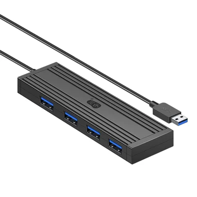 KAWAU H305-20 USB-verlengdockstation-hub met 4x USB 3.0-poorten, ondersteunt 5 Gbps hoge snelheidsgegevensoverdracht