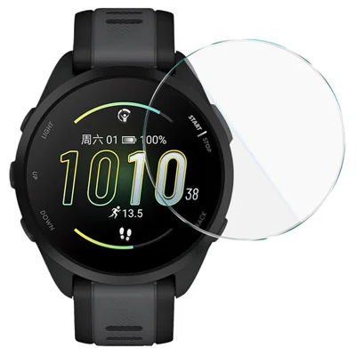 IMAK för Garmin Forerunner 165 Skärmskydd Högtransparens Härdat Glasfilm med Justeringskit