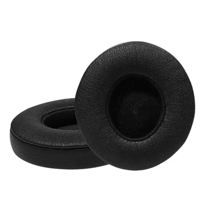 1 Pair Replacement Eapads Earmuffs Cushion for Beats Solo 2.0 3.0 Wireless Headphones - Black