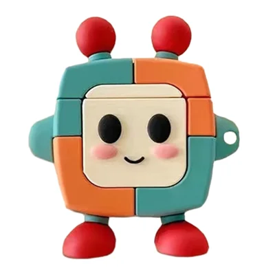 For Samsung Galaxy Buds Pro Cartoon Earphone Cover Silicone Protective Case - Color Robot