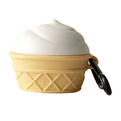 For Samsung Galaxy Buds Pro Lovely Cartoon Anti-drop Silicone Case Bluetooth-compatible Earphone Cover - Ice Cream