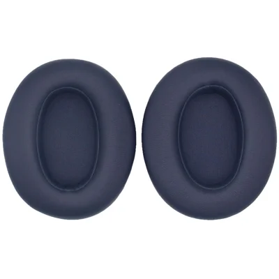 JZF-398 For Sony WH-XB910N Headphone Earpads Protein Leather Replacement Earmuffs - Blue