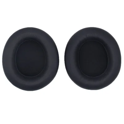 JZF-473 For Steelseries Arctis Nova Pro Wired Gaming Headset Earpads Replacement Earmuffs - Black+Protein Leather