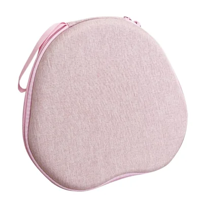 For Acer AHR180 Headphone Case EVA Cartoon Storage Bag Over-Ear Headset Shockproof Protective Case - Pink