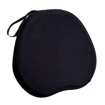 For Cleer Alpha Headphone Case EVA Cartoon Storage Bag Over-Ear Headset Shockproof Protective Case - Black