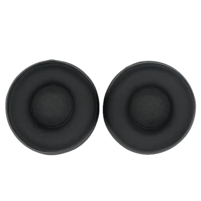 1 Pair JZF-342 for Sony WH-H800 Earphone Cover Protein Leather Earmuff - Black