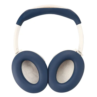 JZF-535 Headphones Protective Case For Bose QuietComfort 45 / 35 / 25 / 15 Silicone Cover Earcups Earphone Accessories - Dark Blue