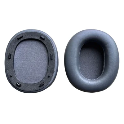 1 Pair for Edifier W830NB Replacement Ear Pads Noise Cancelling Headphone Protein Leather Cushions - Grey