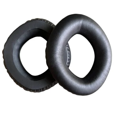 1 par ørepuder til Sennheiser PX 360 / PX 360BT / MM 450 / MM 550 / MM 500X / HD 360 Pro headset, puder af proteinlæder