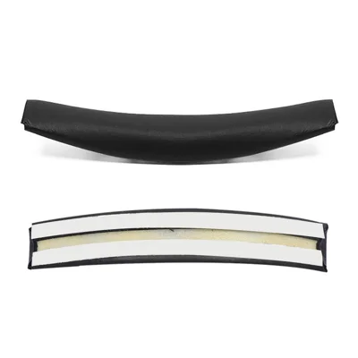 For JBL Tune 600BTNC Headphone Head Beam PU Leather Foam Headband Cushion Replacement Pad - Black