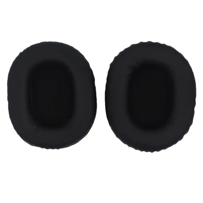 JZF-573 1 Pair 100x80mm Headphone Ear Pads Protein Leather Cushion Earpads Replacement