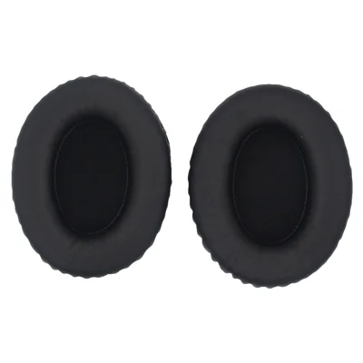 JZF-576 1 Pair 90x70mm Headphone Ear Pads Protein Leather Cushion Earpads Replacement