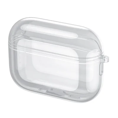 For AirPods Pro 3 Clear Case Anti Yellow TWS Earbuds TPU Protective Cover - Transparent