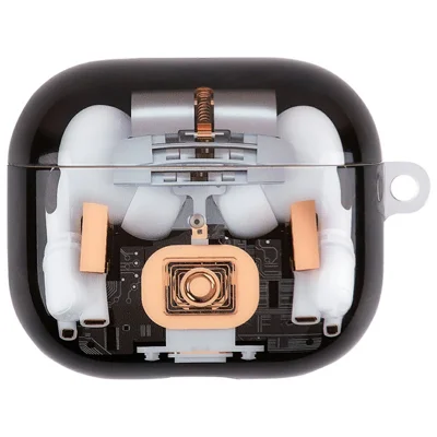 For AirPods Pro 3 Earphone Case Mechanical Structure TPU Drop-Proof Protective Cover