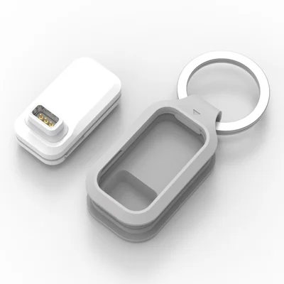 Charging Adapter for Coros Apex 2 Pro / Apex 2 / Apex Pro / Pace 3 Smart Watch Charger Connector with TPE Case, White
