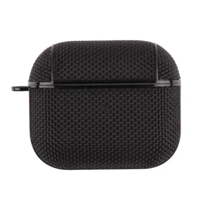 Étui de protection en nylon imperméable pour Apple AirPods 3 - Noir