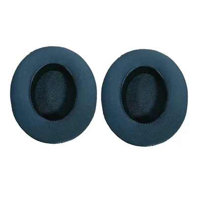 JZF-612 1 Pair For Beats Studio Pro Headphones Ear Pads Gel + Foam Ear Cushions Replacement - Blue