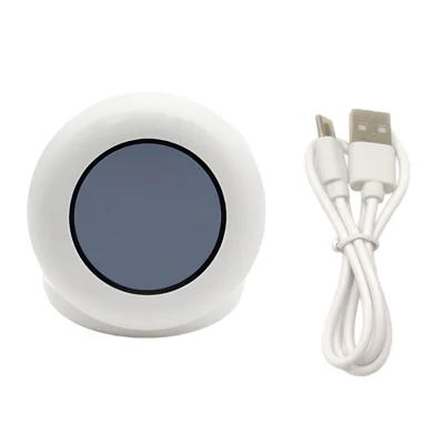 For RingConn R11 / R09 / R08 Smart Ring Charging Case 200mAh Magnetic Charging Box with 50cm Type-C Cable - White
