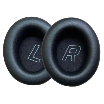 Pour HyperX Cloud MIX 2 - Coussinets d'oreille en mousse à mémoire de forme, housses d'oreille en cuir protéiné - Noir