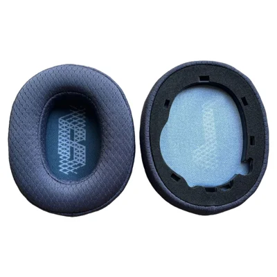 Für JBL Live 770NC Over-Ear-Kopfhörer Ohrpolster atmungsames Mesh-Gewebe Ersatz-Ohrpolster – Blau