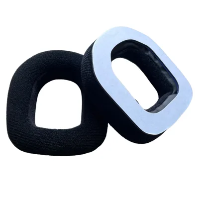 1 Pair For Logitech G ASTRO A10 Gaming Headset Soft Velvet Earpads Replacement Ear Cushions - Black