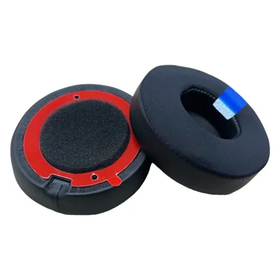2Pcs For Beats Solo2 Wireless / Solo3 Headphones Cooling Gel Ear Pads Replacement Cushions - Black