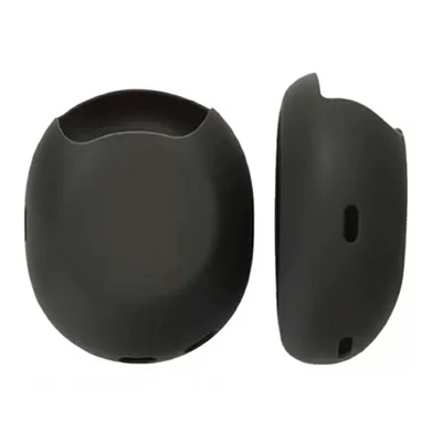 2Pcs for Sony 1000X The Collexion Headphone Silicone Ear Cushion Cover Earpad Protective Case - Black