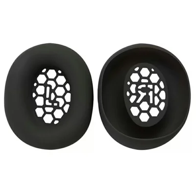 2Pcs for Honor Choice Codeler Headphones 2 Ear Cushion Silicone Covers Protective Sleeves - Black