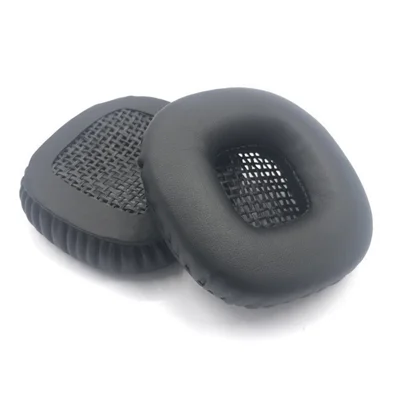 2Pcs for Remax RB-200HB Ear Cushions Replacement Memory Foam Faux Leather Earpads - Black