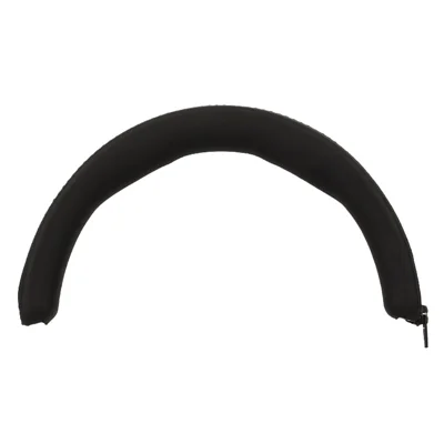 For Bose QuietComfort Headphones (2nd Gen) Headband Cover Soft Silicone Zipper Headbeam Protective Sleeve - Black
