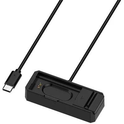 For Hume Band V1 USB-C Magnetic Smart Watch Charging Dock with 1m Cable - Black