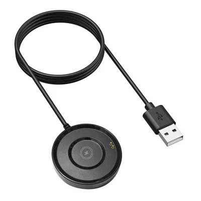 Cavo di ricarica magnetico da 60 cm per Kospet Tank T3 Caricatore portatile USB-A magnetico - Nero