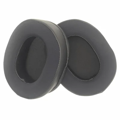 JZF-676 1 Pair For Sony INZONE H5 Headphone Ear Pads Gel + Sponge Replacement Earpad Covers - Black