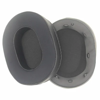 JZF-677 1 Pair For Sony INZONE H9  /  H7 Headphone Ear Pads Gel + Sponge Replacement Earpad Covers - Black