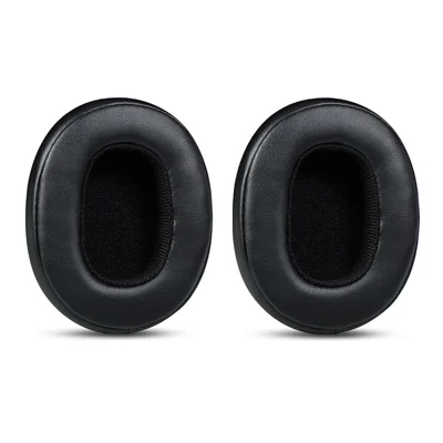 1 Pair for Skullcandy Crusher 3.0 Wireless / Hesh 3 ANC Bluetooth-compatible Headset Replacement Earpads Headphone Soft Earmuffs - Black