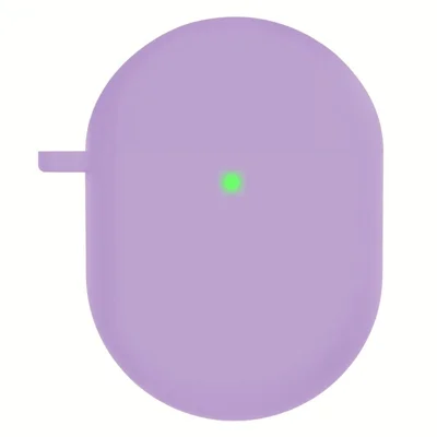 For Redmi Buds 4 Bluetooth-compatible Earphone Soft Silicone Protective Sleeve Anti-scratch Anti-drop Cover - Purple