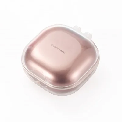 For Samsung Galaxy Buds Live / Buds Pro / Buds 2 / Buds 2 Pro Earphone TPU Case Bluetooth-compatible Earbud Protective Cover - Transparent