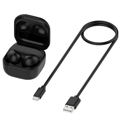 Capa de Carregamento para Samsung Galaxy Buds2 Pro R510, Caixa de Carregamento Bluetooth Compatível com Auscultadores com Cabo