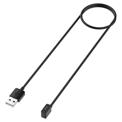 For Xiaomi Smart Band 9 NFC / 9 / 8 Active / 8 Pro / Redmi Band 2 Smart Watch Charger Magnetic USB Charging Cable - 100cm / Black