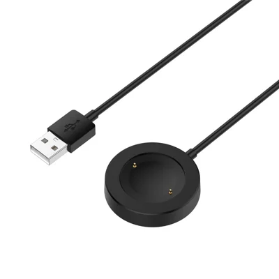 Oplader voor Honor Watch GS 4 / Watch GS 3 MUS-B19 / Watch 5 / Watch 4 TMA-L19, oplaadstation geïntegreerd met 1m kabel - Zwart