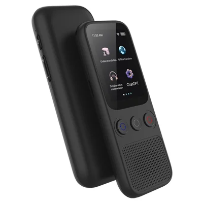 S80 AI Language Translator Photo Translation Voice to Text Offline Voice Translation Interpretation Device