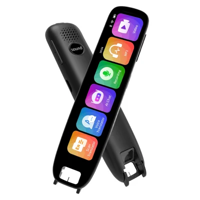 A27S 4.24 Inch Intelligent Scanning Translation Pen 113 Languages Smart Voice Translator, 1+8GB