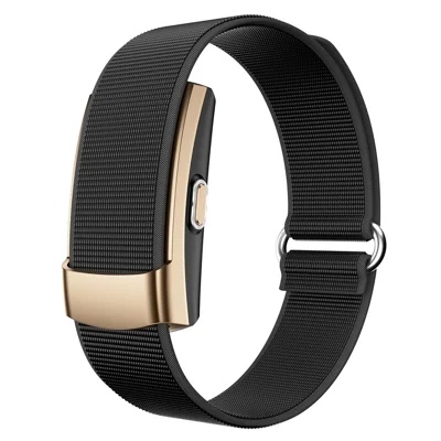 QX Air Smart Health Band Fitness Tracker Hartslag Bloedzuurstof Slapingsmonitor IP68 Waterdichte Smart Armband - Zwart