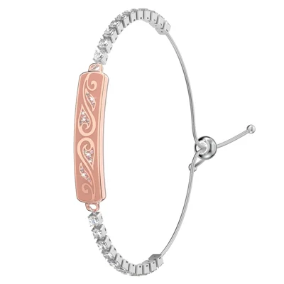 MX06 Smart Armband Gezondheidstracker Hartslag Bloedzuurstof IP68 Waterdicht Slaapmonitor voor Vrouwen Fitness - Roze Goud