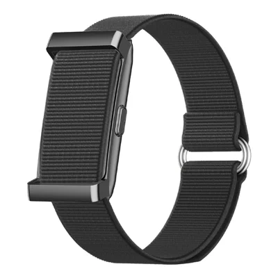 W01 Screenless Smart Band 1ATM Waterproof Hartslag Bloedzuurstofmonitor Sports Armband - Zwart