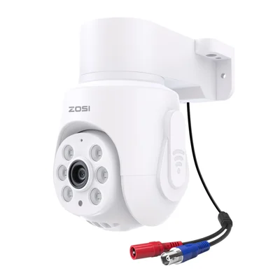 ZOSI 360 Degree Pan 90 Degree Tilt Security Camera Compatible with Zosi 2MP  /  5MP  /  8MP DVR 1080P HD TVI Outdoor Indoor Waterproof Night Vision Safety Camera