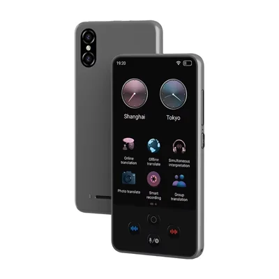 S85-Pro Traducteur de Langue 4 Pouces 138 Langues Appareil de Traduction Hors Ligne avec Enregistrement Vocal et Vidéo pour Voyage, Travail et Apprentissage